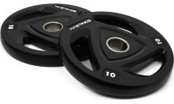 Hastings Pro Rubber Olympic Tri-Grip svaru disku komplekts, 10 kg