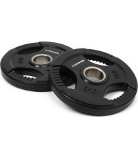 Набор резиновых олимпийских дисков Hastings Tri-Grip, 5 кг