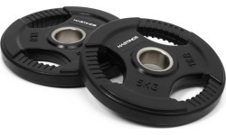 Hastings Rubber Olympic Tri-Grip Plate Set 5 kg
