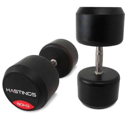 Hastings 50 kg profesionālo hanteļu komplekts