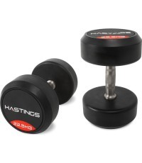 Hastings 22,5 kg profesionālo hanteļu komplekts