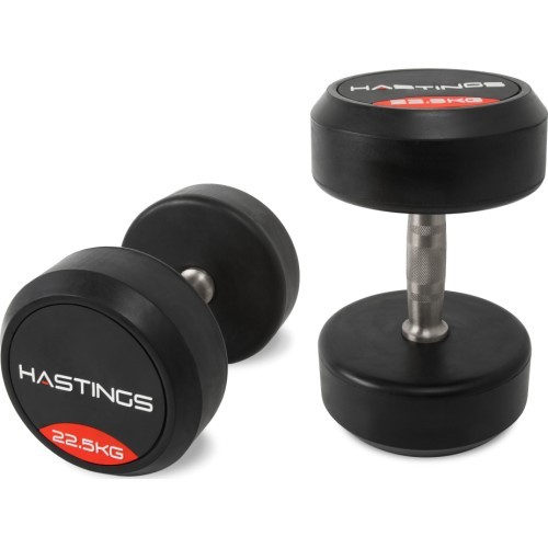 Hastings 22,5 kg profesionālo hanteļu komplekts