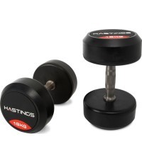 Hastings 18 kg profesionālo hanteļu komplekts