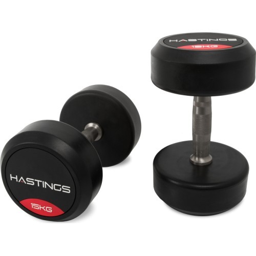 Hastings 15 kg profesionālo hanteļu komplekts