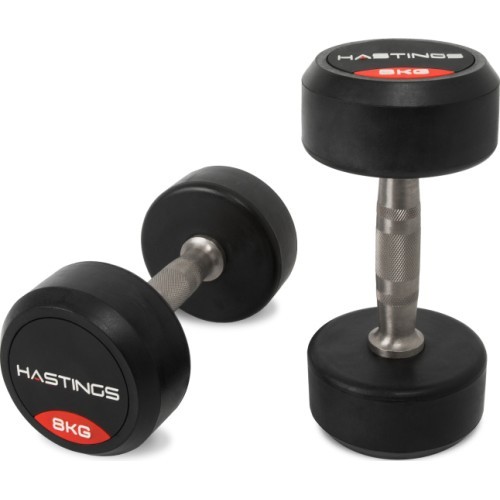 Hastings 8 kg profesionālo hanteļu komplekts