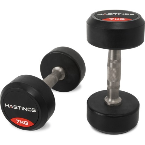 Hastings 7 kg profesionālo hanteļu komplekts