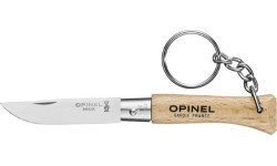 Складной нож Opinel No.4 с кольцом для ключей