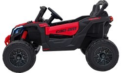 Электромобиль квадроцикл ATV CAN-AM Maverick, красный