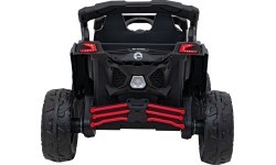 Elektromobilis kvadricikls ATV CAN-AM Maverick, sarkans
