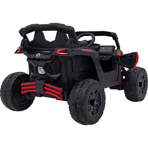 Электромобиль квадроцикл ATV CAN-AM Maverick, красный