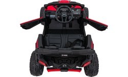 Elektromobilis kvadricikls ATV CAN-AM Maverick, sarkans