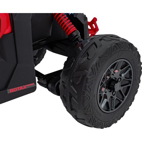 Электромобиль квадроцикл ATV CAN-AM Maverick, красный