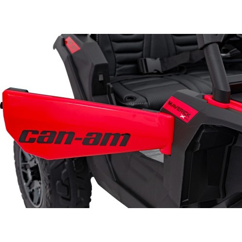 Elektromobilis kvadricikls ATV CAN-AM Maverick, sarkans