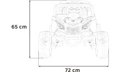 Vehicle ATV CAN-AM Maverick Red