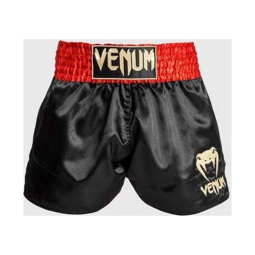 Venum Classic Muay ThaÃ¯ Short sarkans/ melns/zelts