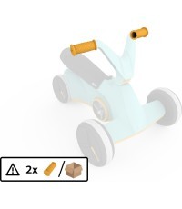 BERG GO Twirl Turquoise - Handgrip (2x)