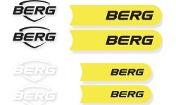 Набор наклеек BERG GO Twirl Multicolor