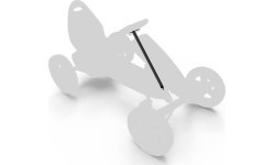 Rally - stūres stienis (42 cm)