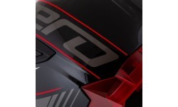 Мотошлем Cassida Aero Drome Black Pearl/Red/White/Gray