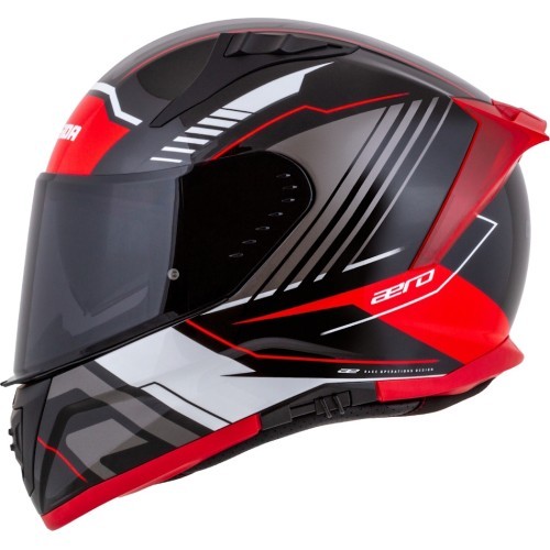 Мотошлем Cassida Aero Drome Black Pearl/Red/White/Gray