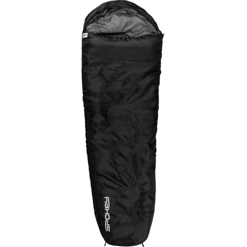 Spring and summer type sleeping bag 220 cm black Spokey GLOBTROTTER