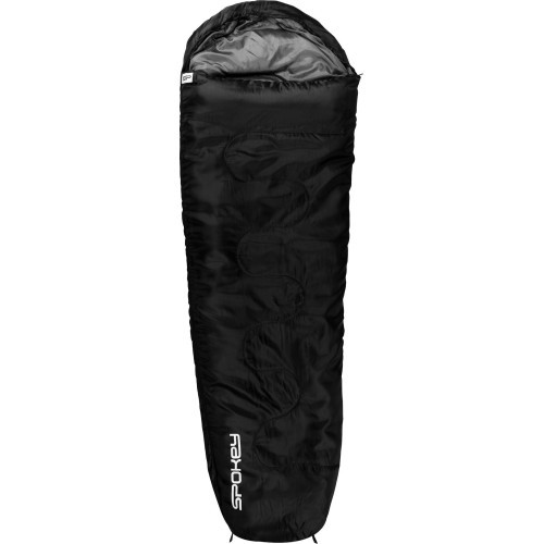 Pavasara un vasaras tipa guļammaiss 220 cm melns Spokey GLOBTROTTER