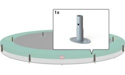 Champion InGround - одна ножка 17 см