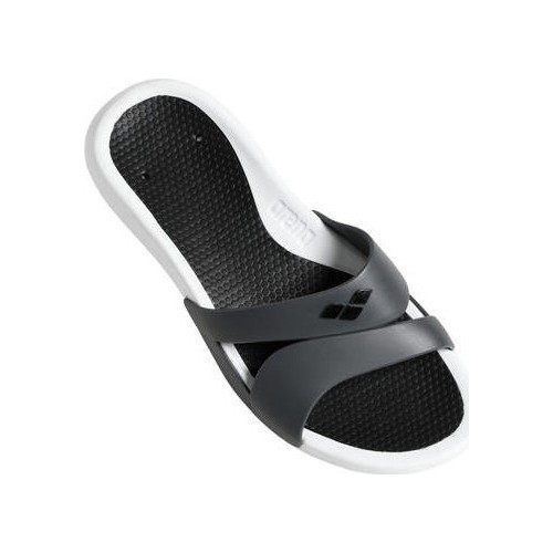 Slippers Arena Nina, White-Dark Grey-Black - 101