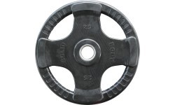 Олимпийский обрезиненный диск Body-Solid, 25 кг