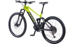 Полноподвесной горный велосипед Levit Svarog BF Overstep 630 29"/27.5" - 2024 - Lime black pearl