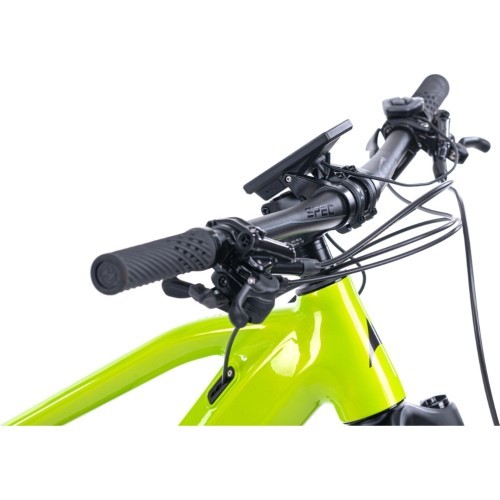 Полноподвесной горный велосипед Levit Svarog BF Overstep 630 29"/27.5" - 2024 - Lime black pearl