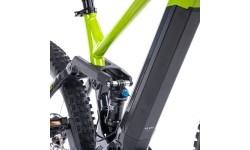 Полноподвесной горный велосипед Levit Svarog BF Overstep 630 29"/27.5" - 2024 - Lime black pearl