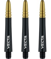 Šautriņu Shafts Winmau Vecta Medium - Black-Gold