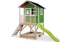 EXIT Loft 500 wooden playhouse - green