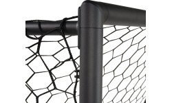 EXIT Scala aluminium football goal 300x200cm - black