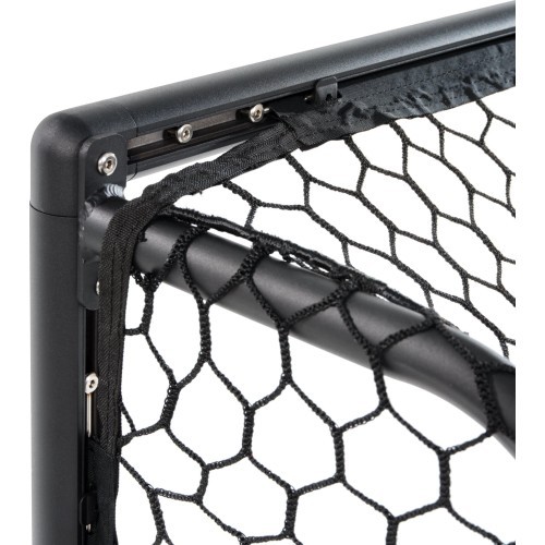 EXIT Scala aluminium football goal 180x120cm - black