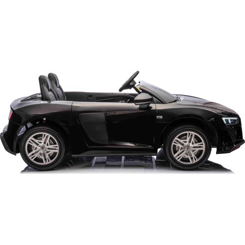 Elektromobilis Audi Spyder R8 LIFT, melns