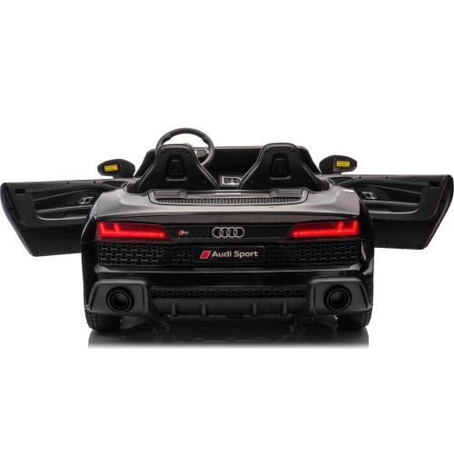 Elektromobilis Audi Spyder R8 LIFT, melns