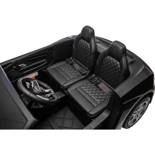 Elektromobilis Audi Spyder R8 LIFT, melns