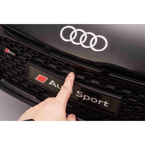 Elektromobilis Audi Spyder R8 LIFT, melns