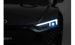 Elektromobilis Audi Spyder R8 LIFT, melns