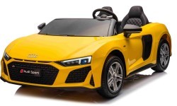 Elektromobilis Audi Spyder R8 LIFT, dzeltens