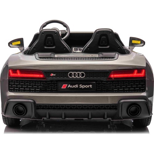 Elektromobilis Audi Spyder R8 LIFT, pelēks