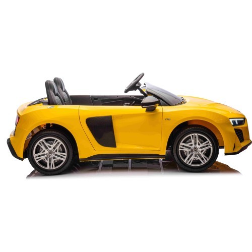 Электромобиль Audi Spyder R8 LIFT, жёлтый