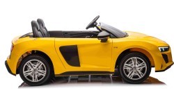 Elektromobilis Audi Spyder R8 LIFT, dzeltens