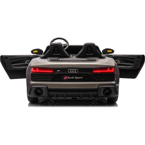 Электромобиль Audi Spyder R8 LIFT, серый