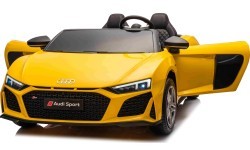 Электромобиль Audi Spyder R8 LIFT, жёлтый