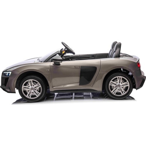 Elektromobilis Audi Spyder R8 LIFT, pelēks