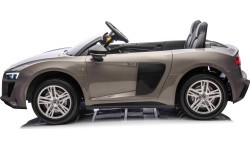 Elektromobilis Audi Spyder R8 LIFT, pelēks