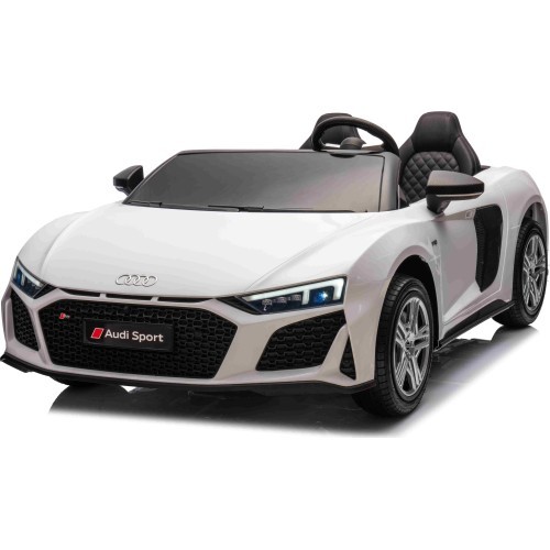 Audi Spyder R8 LIFT transportlīdzeklis Balts